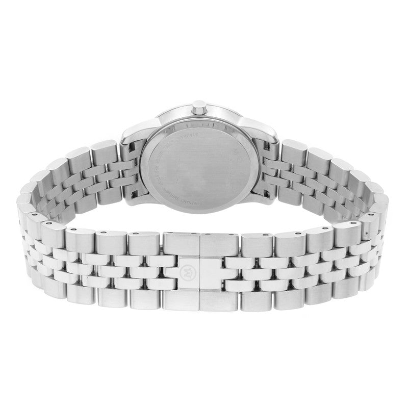 Movado Museum Classic Black Dial Silver Steel Strap Watch For Women - 0606505 Buy Now By Movado