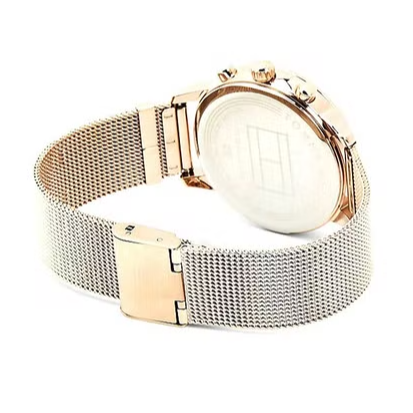 Tommy Hilfiger Blake Quartz Gold Dial Gold Mesh Bracelet Watch for Women - 1782303 Buy Now By Tommy Hilfiger