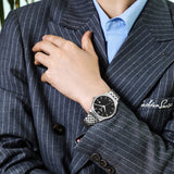 Tissot T Classic Tradition Black Dial Silver Steel Strap Watch For Men - T063.610.11.057.00 Buy Now By Tissot