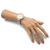 Michael Kors Catelyn Three-Hand Crystals Silver Dial Two Tone Steel Strap Watch for Women - MK4633 Buy Now By Michael Kors