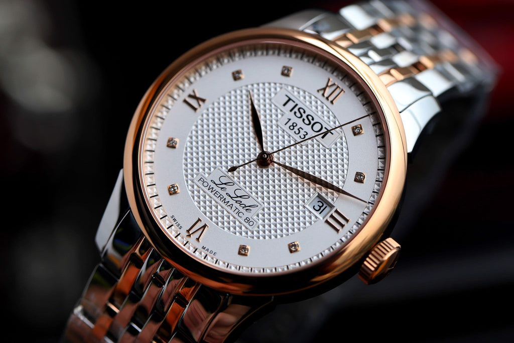 Tissot T Classic Le Locle Powermatic 80 Silver Dial Two Tone Steel Strap Watch For Men - T006.407.22.036.00 Buy Now By Tissot