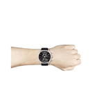 Hugo Boss Skymaster Black Dial Black Leather Strap Watch for Men - 1513782 Buy Now By Hugo Boss