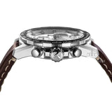 Tissot Supersport Chrono Silver Dial Brown Leather Strap Watch for Men - T125.617.16.031.00 Buy Now By Tissot