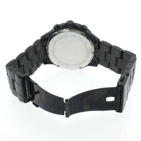 Michael Kors Brecken Chronograph Black Dial Black Steel Strap Watch for Women - MK6302 Buy Now By Michael Kors