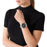 Michael Kors Lexington Quartz Black Dial Silver Steel Strap Watch For Women - MK8946 Buy Now By Michael Kors