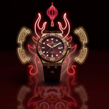 Maurice Lacroix Aikon Venturer Asia Special Edition Red Dial Red Rubber Strap Watch For Men - AI6058-BRZ6B-530-6 Buy Now By Maurice Lacroix