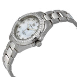 Tag Heuer Aquaracer Diamonds White Mother of Pearl Dial Silver Steel Strap Watch for Women - WBD1315.BA0740 Buy Now By Tag Heuer