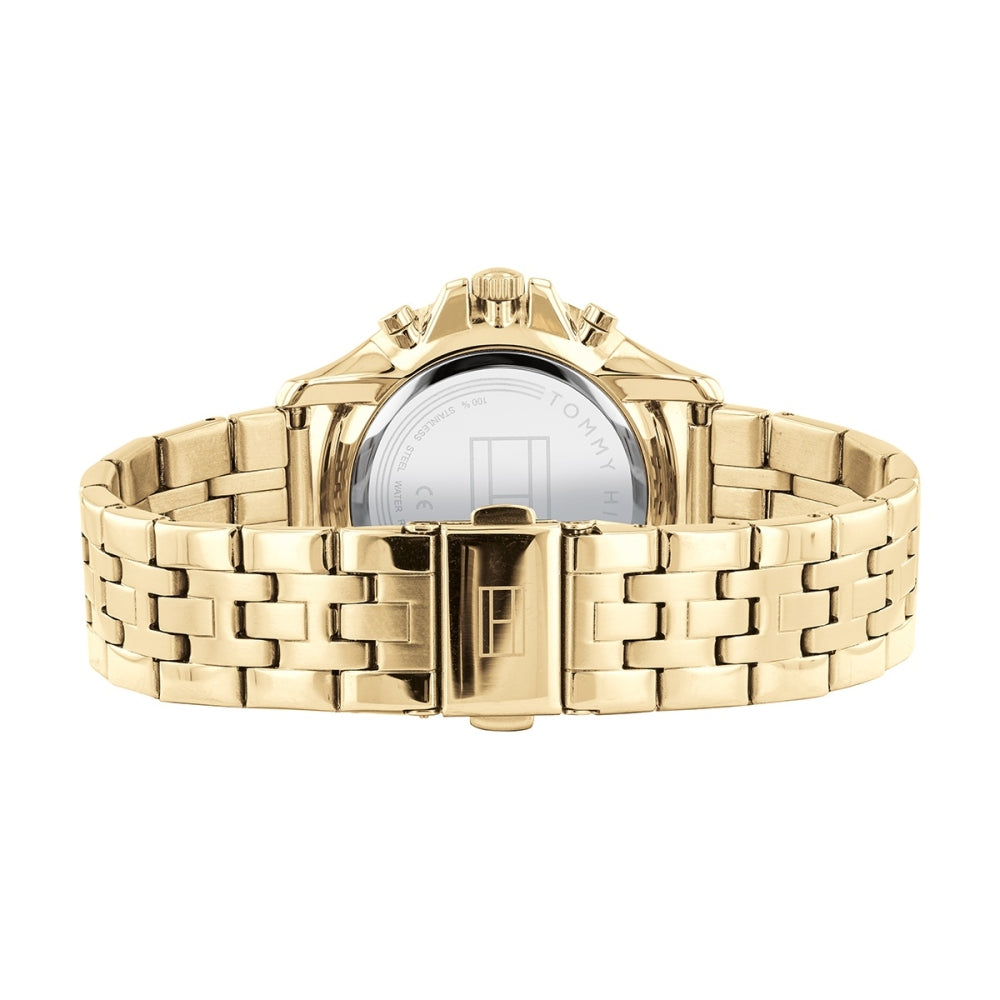 Tommy Hilfiger Harper Chronograph White Dial Gold Steel Strap Watch For Women - 1782223 Buy Now By Tommy Hilfiger