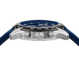 Versace V-Ray Chronograph Quartz Blue Dial Blue Leather Strap Watch for Men - VE2I00721 Buy Now By Versace