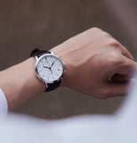 Tissot Carson Premium Chronograph White Dial Brown Leather Strap Watch For Men - T122.417.16.011.00 Buy Now By Tissot