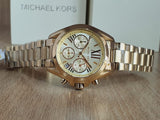 Michael Kors Bradshaw Gold Dial Gold Steel Strap Watch for Women - MK5798 Buy Now By Michael Kors