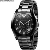 Emporio Armani Black Ceramic Dial Ceramic Strap Watch For Women - AR1401 Buy Now By Emporio Armani