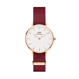 Daniel Wellington Roselyn 3A Petite White Dial Red NATO Strap Watch For Women - DW00100293 Buy Now By Daniel Wellington