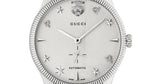 Gucci G Timeless Automatic Silver Dial Silver Steel Strap Watch for Men - YA126354 Buy Now By Gucci