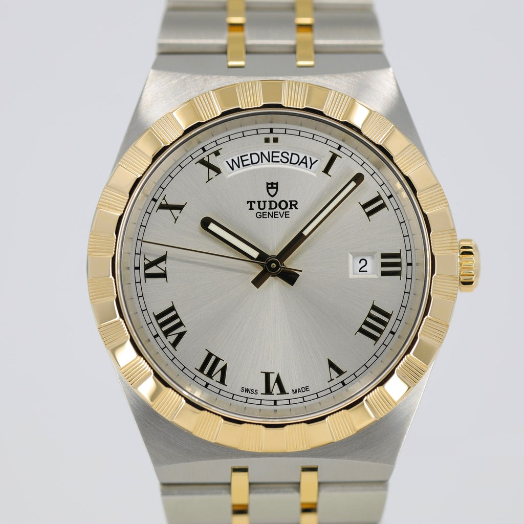 Tudor Royal Automatic Silver Dial Two Tone Steel Strap Watch for Men - M28603-0001 Buy Now By Tudor