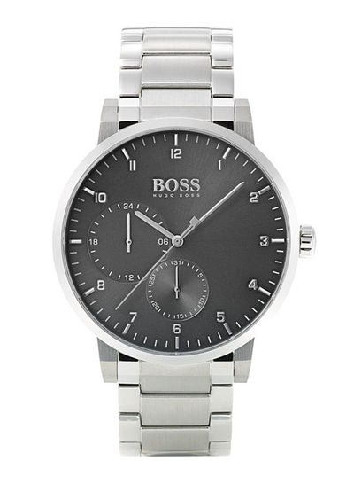 Hugo Boss Oxygen Grey Dial Silver Steel Strap Watch for Men - 1513596 Buy Now By Hugo Boss