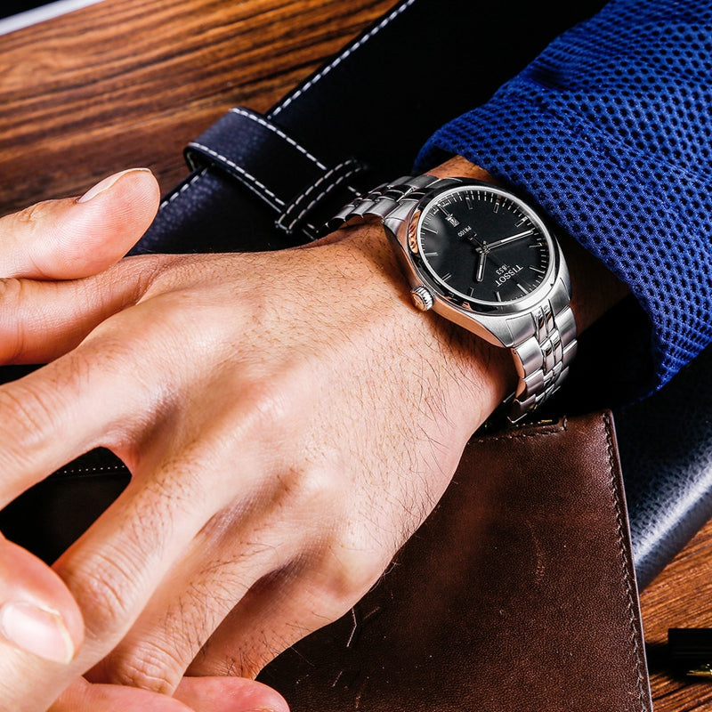 Tissot PR 100 Sport Chic Quartz Stainless Steel Watch For Men - T101.410.11.051.00 Buy Now By Tissot