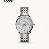 Fossil Tailor Silver Dial Silver Steel Strap Watch for Women - ES3712 Buy Now By Fossil