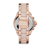 Michael Kors Wren Crystals Rose Gold Dial Rose Gold Steel Strap Watch for Women - MK6096 Buy Now By Michael Kors