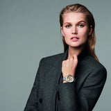 Hugo Boss Hera Chronograph Silver Dial Two Tone Steel Strap Watch for Women - 1502446 Buy Now By Hugo Boss