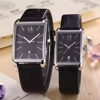 Calvin Klein Window Black Dial Black Leather Strap Watch for Men - K2M23107 Buy Now By Calvin Klein