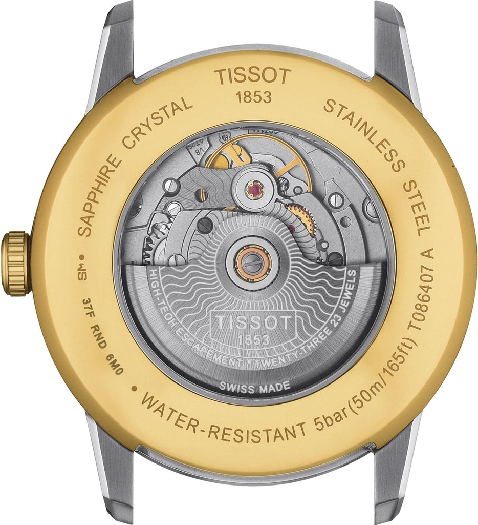 Tissot Luxury Powermatic 80 Green Dial Silver Steel Strap Watch For Men - T086.407.22.097.00 Buy Now By Tissot