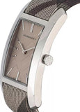 Burberry Nova Check Silver Dial Two Tone Leather Strap Watch For Women - BU9404 Buy Now By Burberry
