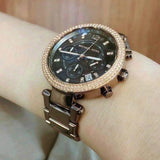 Michael Kors Parker Chronograph Brown Dial Brown Steel Strap Watch For Women - MK5578 Buy Now By Michael Kors