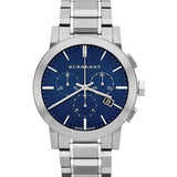 Burberry The City Blue Dial Silver Steel Strap Watch for Men - BU9363 Buy Now By Burberry