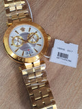 Versace V Racer Chronograph White Dial Gold Steel Strap Watch for Men - VBR060017 Buy Now By Versace