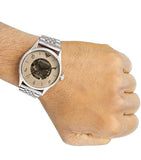 Emporio Armani Meccanico Multicolor Dial Silver Steel Strap Watch For Men - AR1922 Buy Now By Emporio Armani