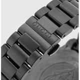 Gucci Dive Quartz Black Dial Black Steel Strap Watch For Men - YA136205 Buy Now By Gucci