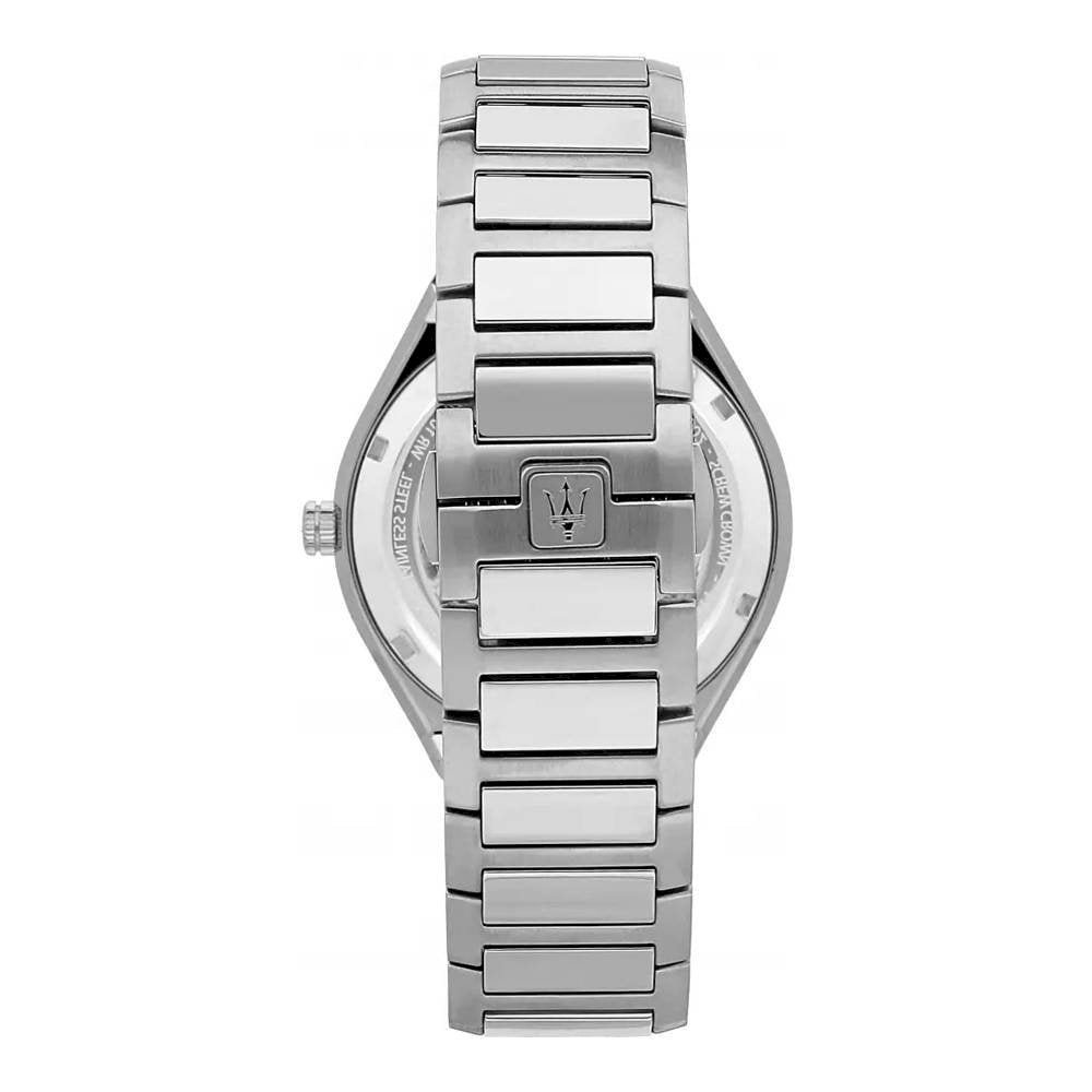 Maserati Stile Blue Dial Silver Steel Strap Watch For Men - R8853142006 Buy Now By Maserati