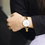 Calvin Klein Drift Silver Dial Gold Steel Strap Watch for Women - K6S2N516 Buy Now By Calvin Klein