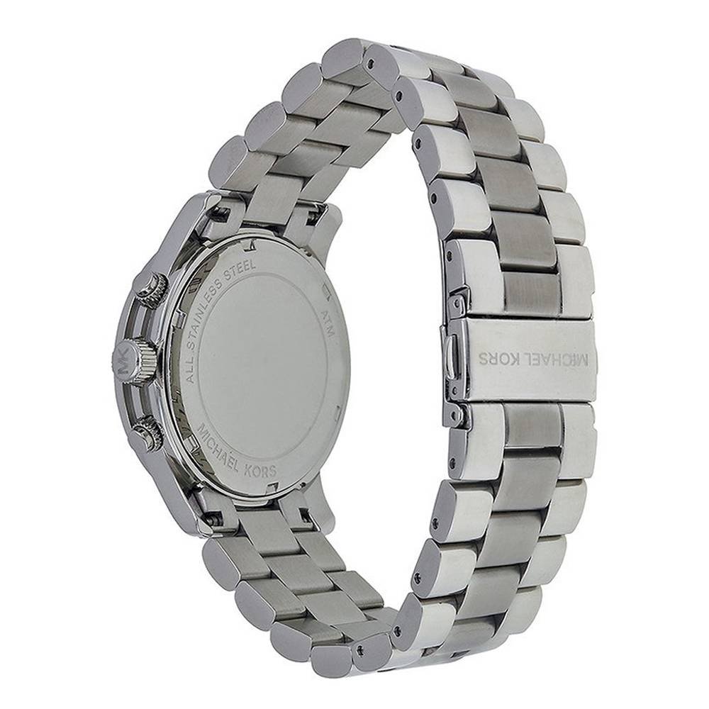 Michael Kors Runway Chronograph Pink Dial Silver Steel Strap Watch for Women - MK6160 Buy Now By Michael Kors