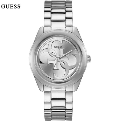 Guess G-Twist Silver Dial Silver Steel Strap Watch for Women - W1082L1 Buy Now By Guess
