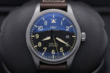 IWC Pilot's Watch Mark XVIII 40mm Black Dial Brown Leather Strap Watch for Men - IW327006 Buy Now By IWC