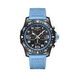 Breitling Endurance Pro Black Dial Light Blue Rubber Strap Watch for Men - X82310281B1S1 Buy Now By Breitling