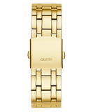 Guess Continental Diamonds Gold Dial Gold Steel Strap Watch for Men - GW0261G2 Buy Now By Guess
