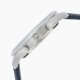 Emporio Armani Giovanni T Bar Chronograph Quartz Blue Dial Blue Leather Strap Watch For Men - AR11226 Buy Now By Emporio Armani