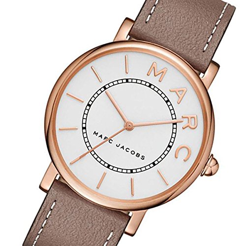 Marc Jacobs Roxy White Dial Cement Brown Leather Strap Watch for Women - MJ1533 Buy Now By Marc Jacobs