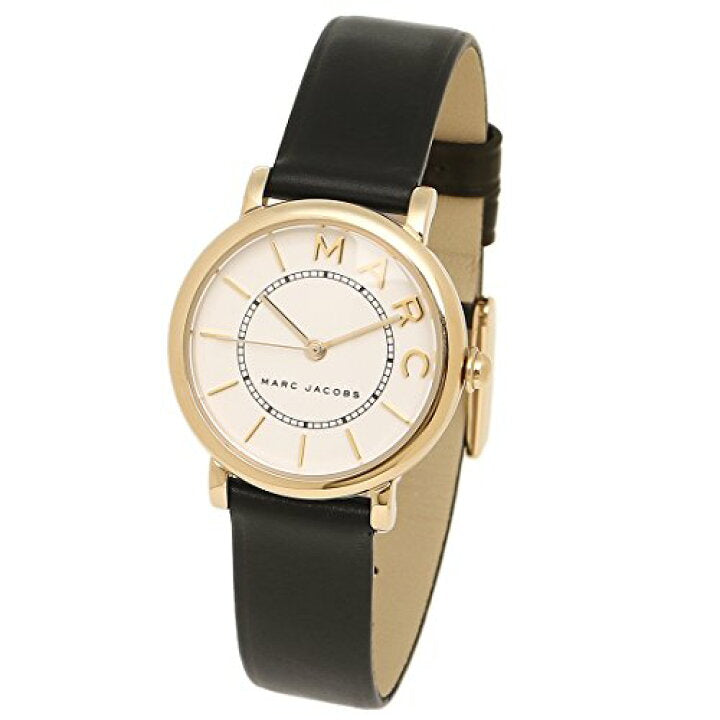 Marc Jacobs Roxy White Dial Black Leather Strap Watch for Women - MJ1537 Buy Now By Marc Jacobs