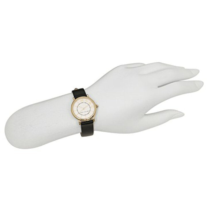 Marc Jacobs Roxy White Dial Black Leather Strap Watch for Women - MJ1537 Buy Now By Marc Jacobs