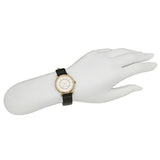Marc Jacobs Roxy White Dial Black Leather Strap Watch for Women - MJ1537 Buy Now By Marc Jacobs