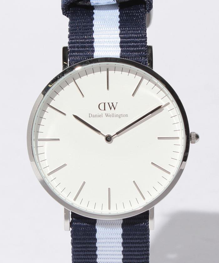 Daniel Wellington Classic Glasgow White Dial Two Tone NATO Strap Watch For Men - DW00100018 Buy Now By Daniel Wellington