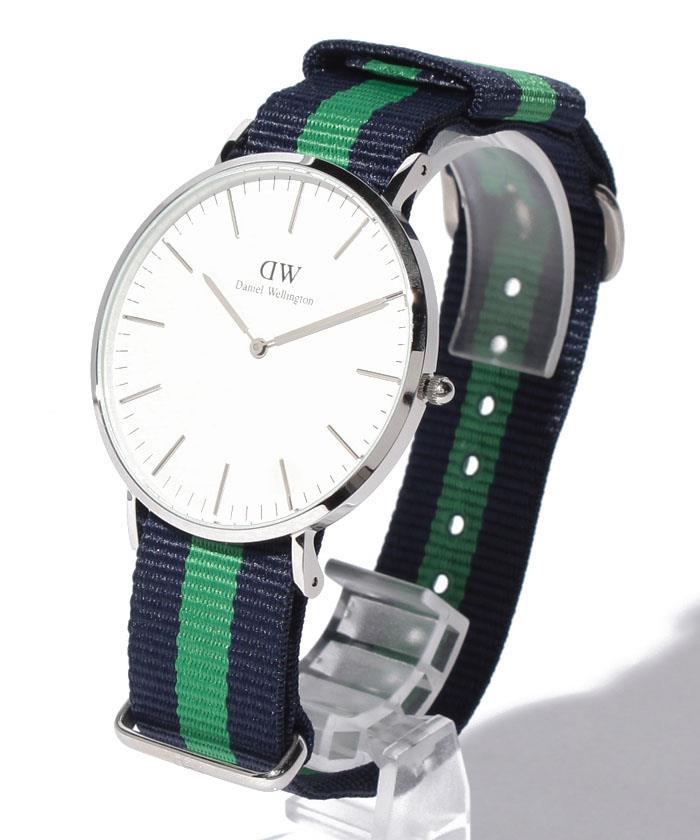 Daniel Wellington Classic Warwick White Dial Two Tone Nylon Strap Watch for Men - DW00100019 Buy Now By Daniel Wellington