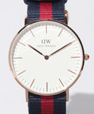 Daniel Wellington Classic Oxford White Dial Two Tone NATO Strap Watch For Women - DW00100029 Buy Now By Daniel Wellington