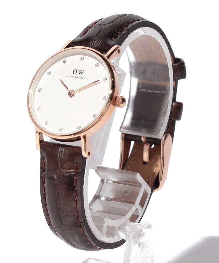 Daniel Wellington Classy York White Dial Brown Leather Strap Watch For Women - DW00100061 Buy Now By Daniel Wellington