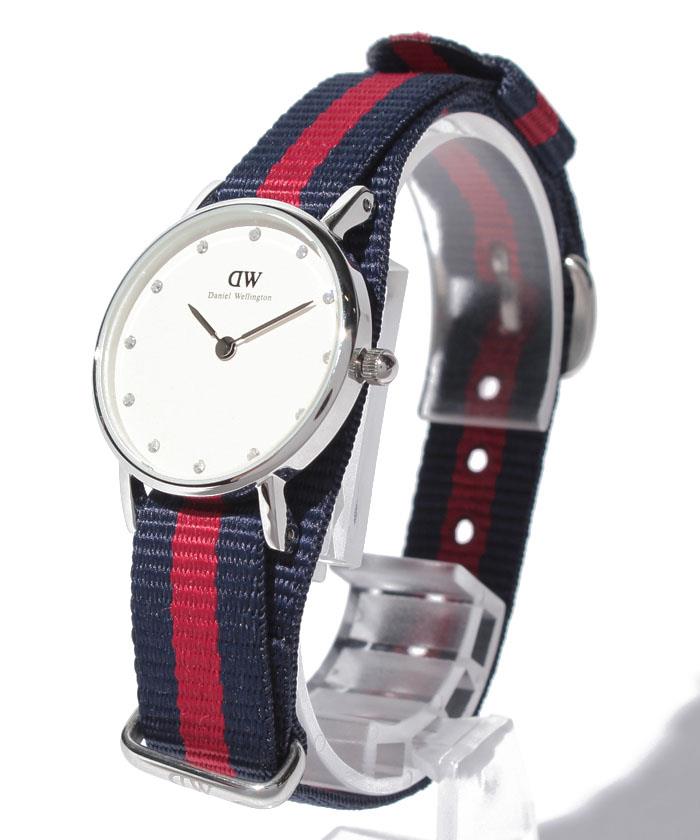 Daniel Wellington Classy Oxford White Dial Two Tone Nylon Strap Watch For Women - DW00100072 Buy Now By Daniel Wellington