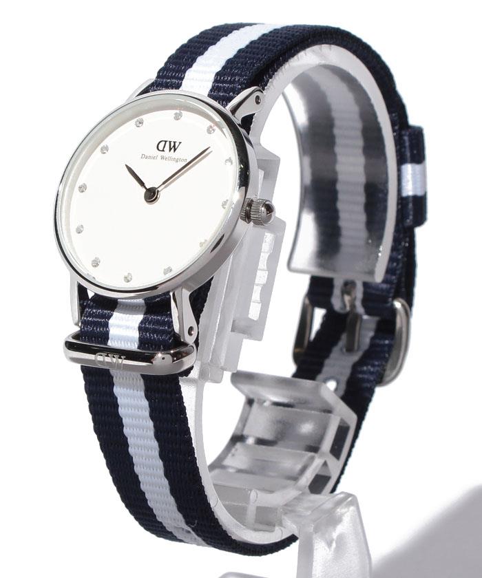 Daniel Wellington Classy Glasgow White Dial Two Tone NATO Strap Watch For Women - DW00100074 Buy Now By Daniel Wellington